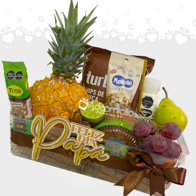 Ancheta Con Frutas Para El Día Del Padre A Domicilio En Medellín Pedido Con Un Día De Anticipación 