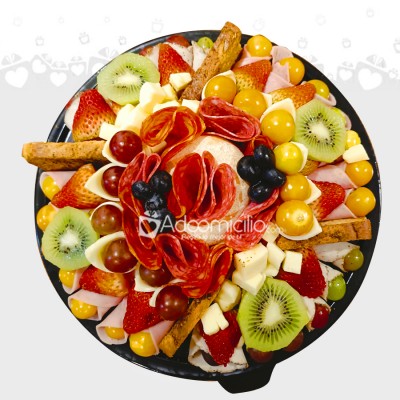 Tabla De Quesos Con Frutas A Domicilio En Bogotá Pedido Con Un Día De Anticipación 