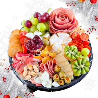 Tabla De Quesos Navideña A Domicilio En Bogotá Pedido Con Un Día De Anticipación 