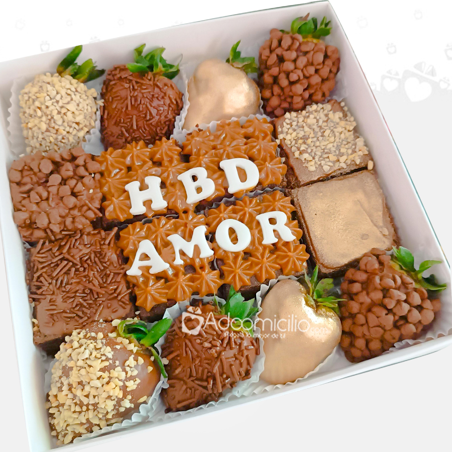 Regalo De Fresas Con Chocolate HBD A Domicilio En Barraquilla Pedido Con Un Día De Anticipación 