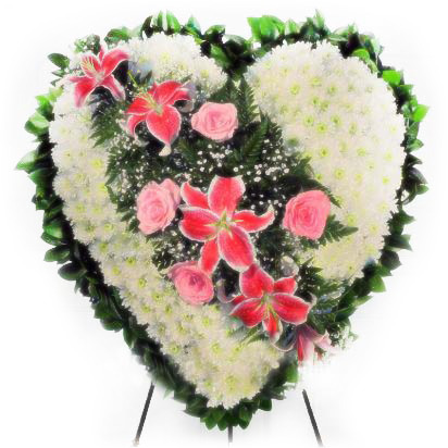 Arreglo fúnebre Flores Rosadas Exóticas A Domicilio En Cali 