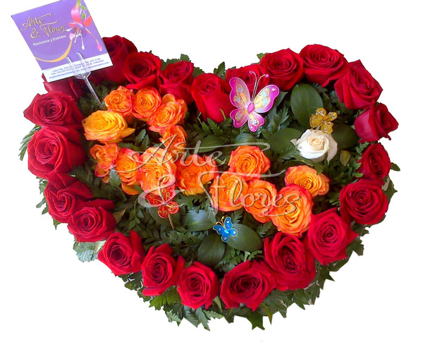 Arreglo Floral Con Rosas A Domicilio En Cali 